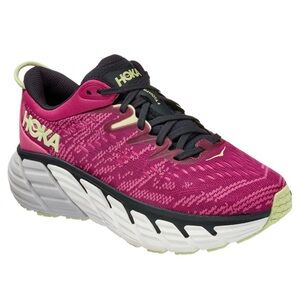 Hoka Women’s Gaviota 4 Road Running Shoes Festival Fuschia Size 7